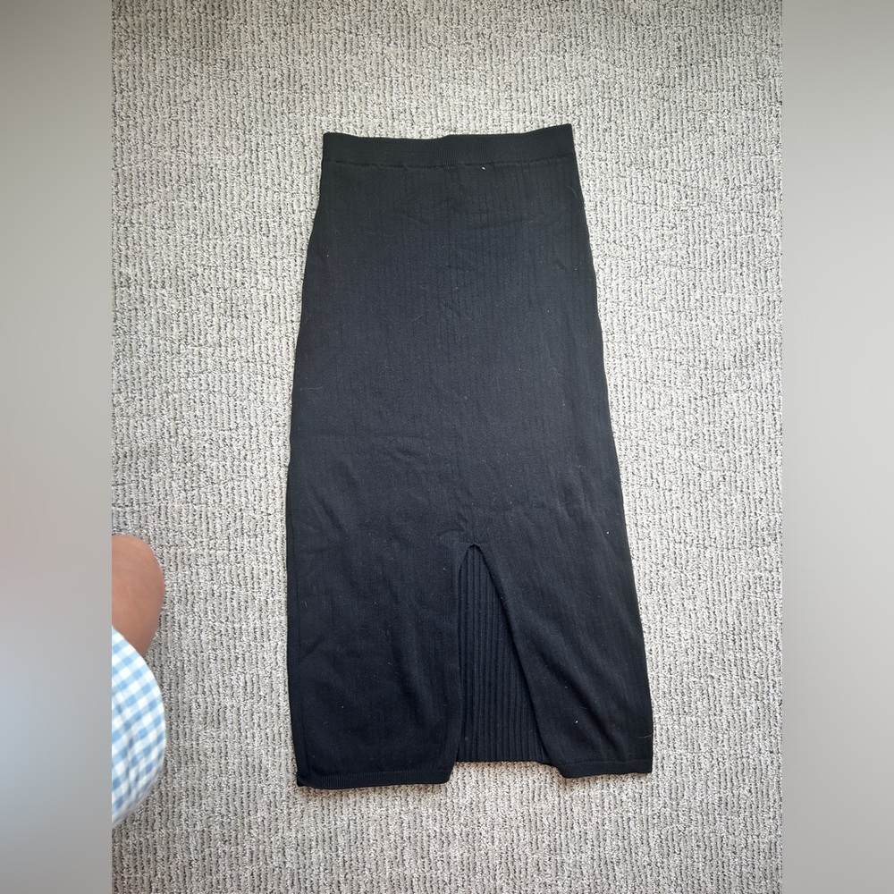 Free people knit midi skirt